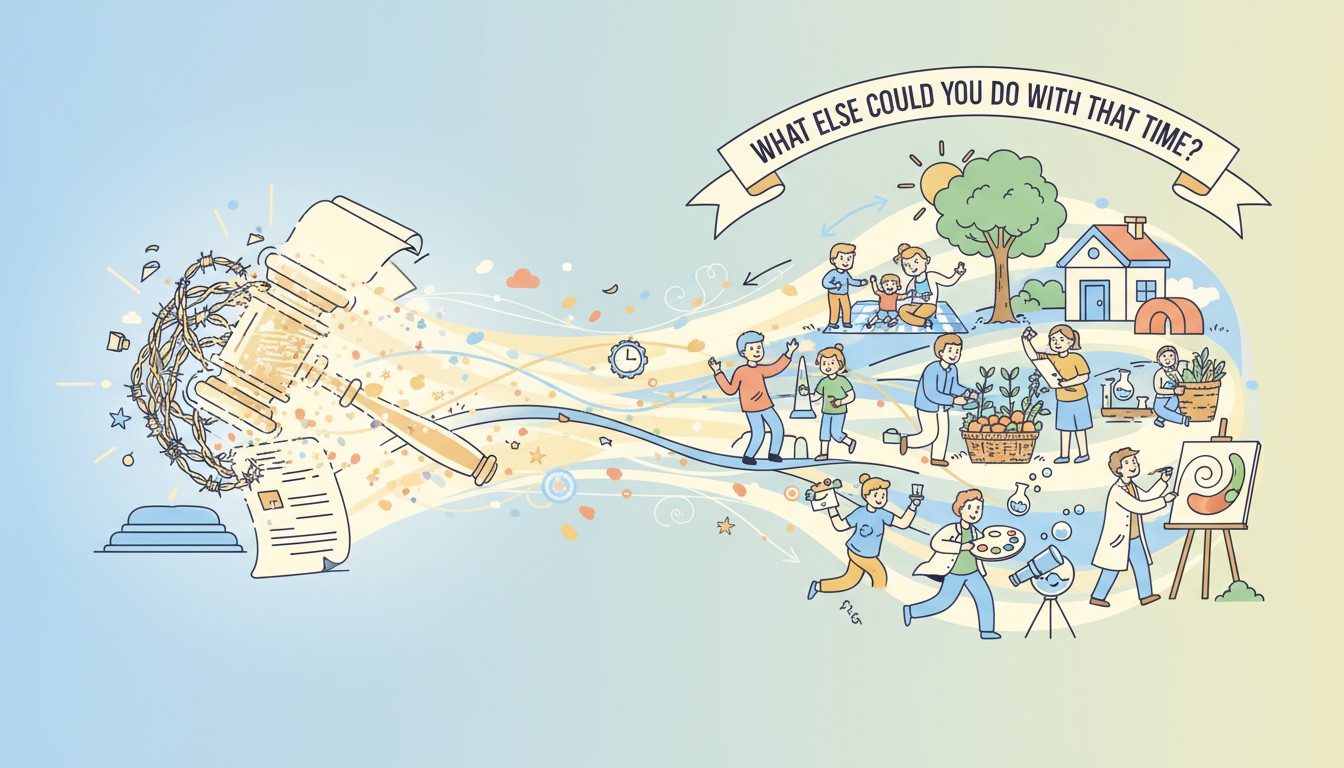 Opportunity Cost of Legal Battles: What Else Could You Do With That Time?